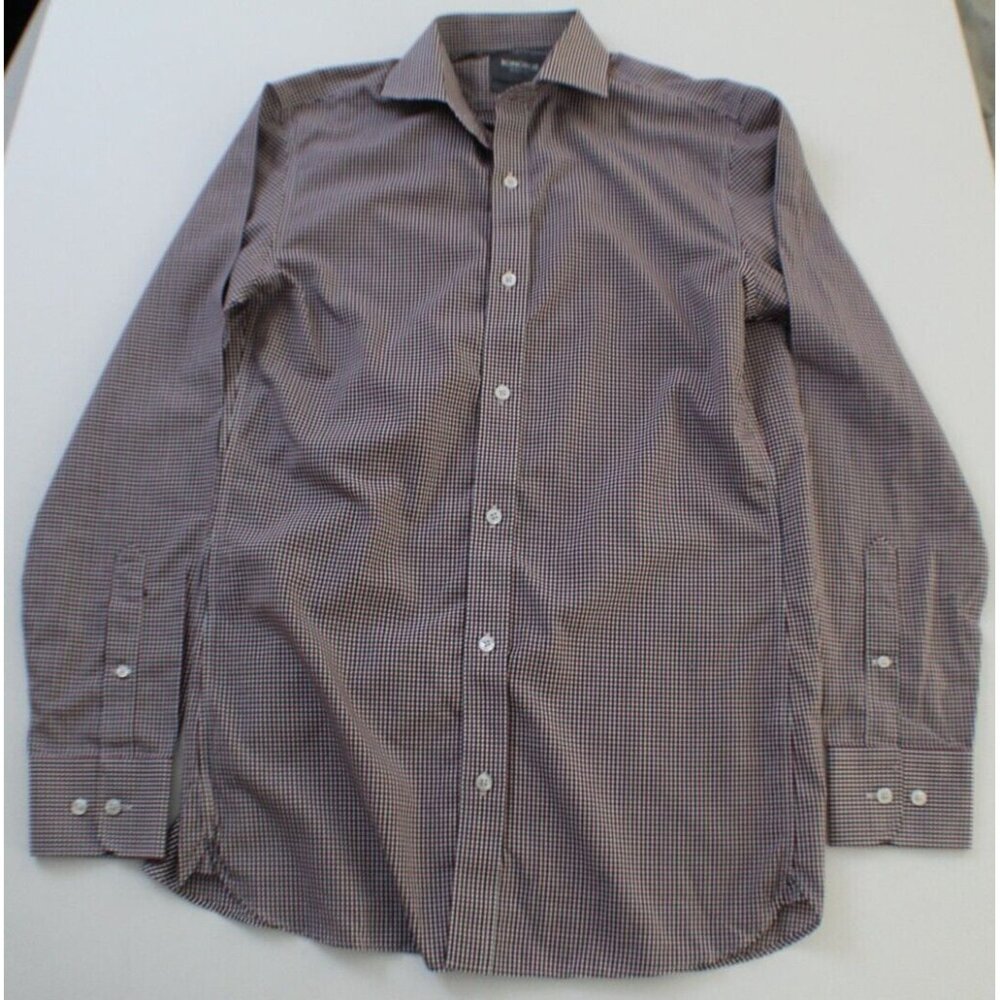 Bonobos Wrinkle Free Slim‎ Fit Men's Button Down Shirt Size 15/34